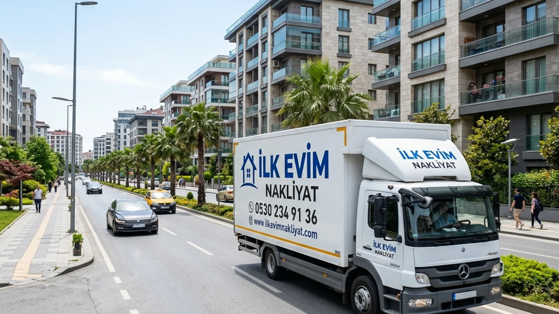 İstanbul anadolu yakası evden eve nakliyat kamyonu
